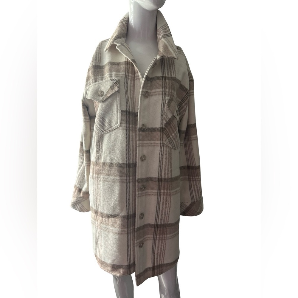 Gentle Fawn Tan and White Utility Jacket - Picture 6 of 6
